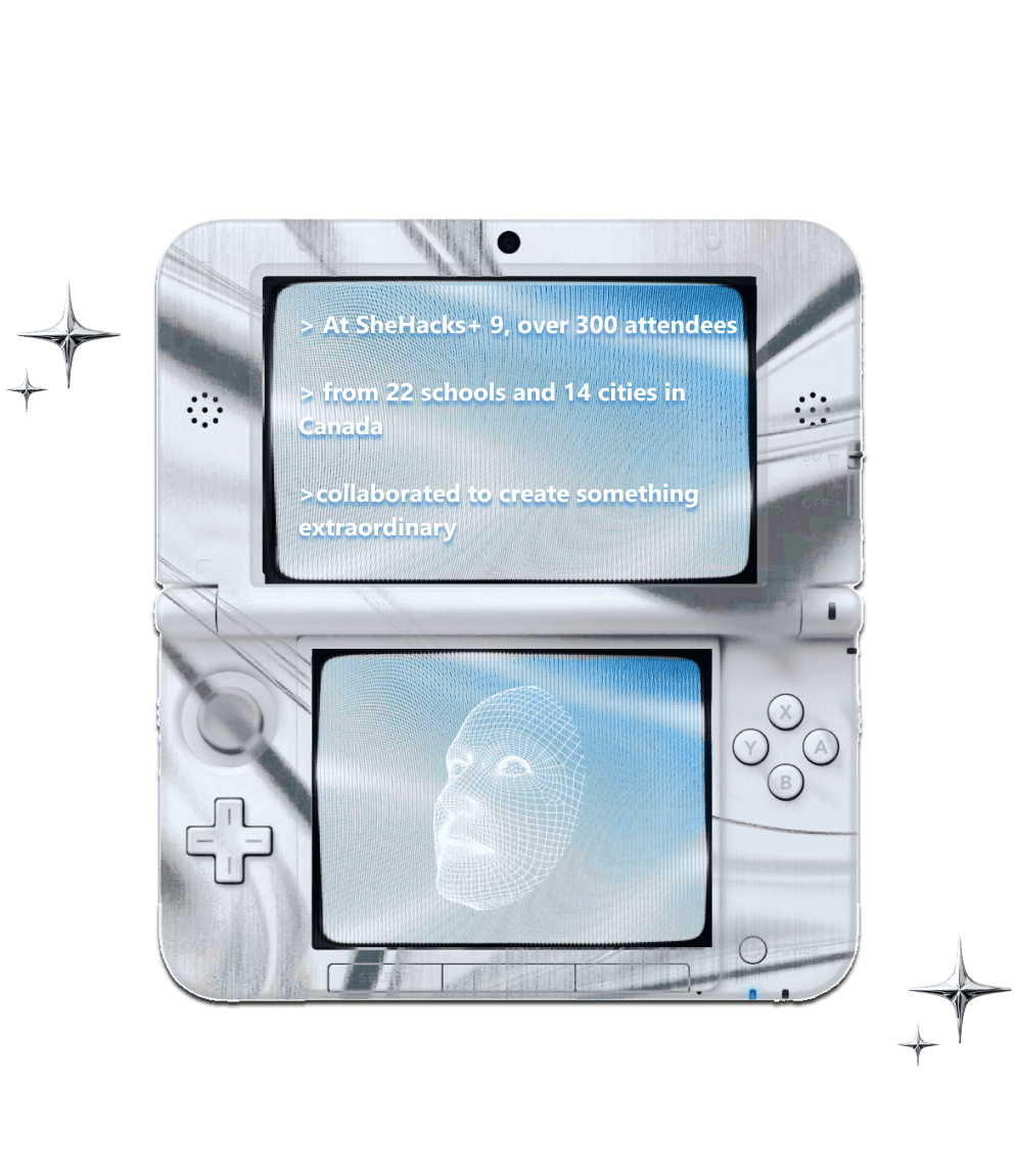 SheHacks Nintendo section